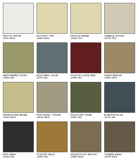 James Hardie Colors